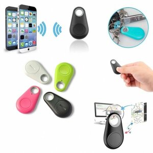 Mini GPS-locator AntiLost Alarm Portemonnee Sleutelhanger Smart Tag Bluetooth-compatibele Tracer-sleutelhanger Hond Huisdier Kind Tracker Key Finder
