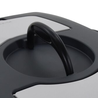 Reismand Polypropeen Grijs En Zwart 61 x 40 x 38 cm