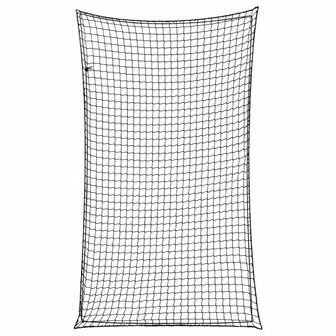 Aanhangwagennet Elastisch Touw 6X3,5 M Polypropeen 1 6 x 3.5 m Zwart