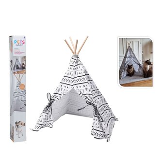 Dierentent Tipi 56x56x74 cm canvas