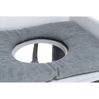Kattenmeubel met een schap 72x38x110 cm grijs