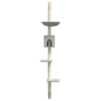 Kattenmeubel Wandgemonteerd Met Krabpaal 187 Cm