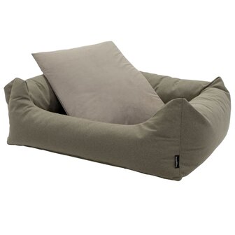 Madison Hondenbed Voor Buiten Manchester 120 x 95 x 28 cm Taupe