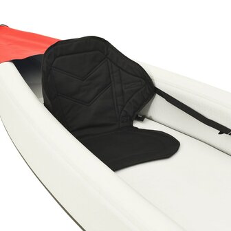 Kajak opblaasbaar 424x81x31 cm polyester rood