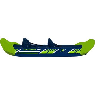 Kajak Cruiser X2 308x91x51 cm blauw en groen