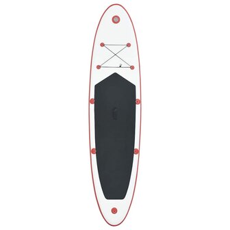 Stand-up paddleboard opblaasbaar rood en wit