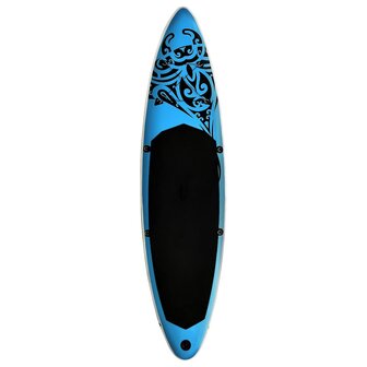 Stand Up Paddleboardset opblaasbaar 305x76x15 cm blauw