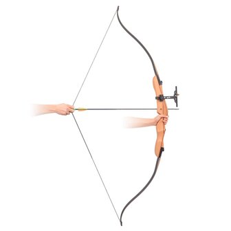 Recurveboog voor volwassenen 68&amp;quot; 30 lb