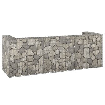 Schanskorf voor containers 325x100x110 cm gegalvaniseerd staal