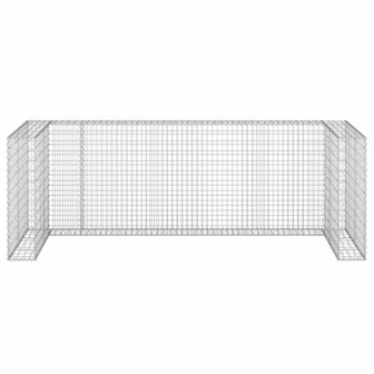 Schanskorf voor containers 325x100x110 cm gegalvaniseerd staal