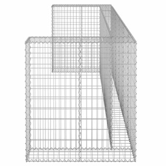 Schanskorf voor containers 325x100x110 cm gegalvaniseerd staal
