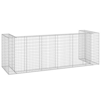 Schanskorf voor containers 325x100x110 cm gegalvaniseerd staal