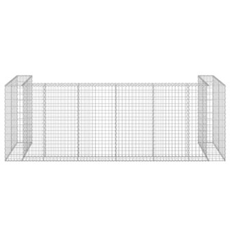 Schanskorf voor containers 325x100x110 cm gegalvaniseerd staal