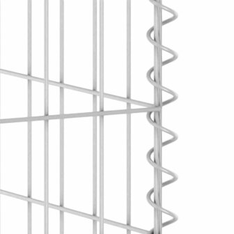Schanskorf voor containers 325x100x110 cm gegalvaniseerd staal