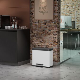 Pedaalemmer Oko Trio Plus maat L 3x9 L wit 0633-230