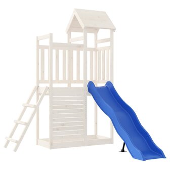 Kinderglijbaan 174x38 cm polypropeen blauw