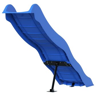 Kinderglijbaan 174x38 cm polypropeen blauw