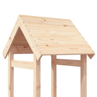 Speeltoren 53x46,5x194 cm massief grenenhout