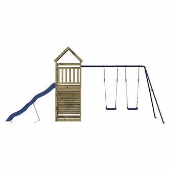 Tuinspeelset ge&iuml;mpregneerd grenenhout