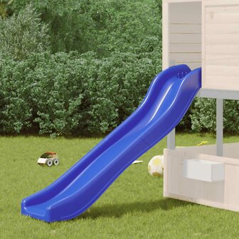 Glijbaan 175x38x23 cm polypropeen blauw