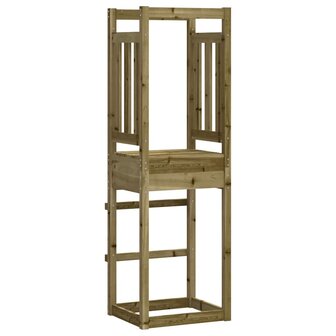 Speeltoren 53x46,5x169 cm ge&iuml;mpregneerd grenenhout