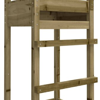 Speeltoren 53x46,5x169 cm ge&iuml;mpregneerd grenenhout