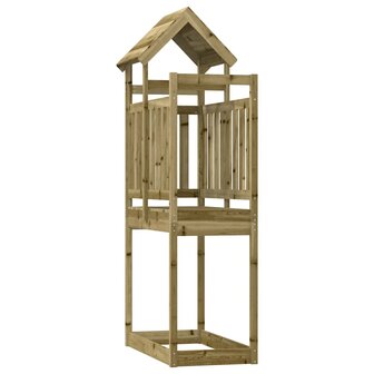 Speeltoren 52,5x110,5x214 cm ge&iuml;mpregneerd grenenhout