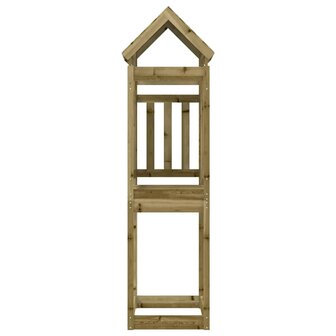 Speeltoren 52,5x110,5x214 cm ge&iuml;mpregneerd grenenhout