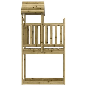 Speeltoren 52,5x110,5x214 cm ge&iuml;mpregneerd grenenhout