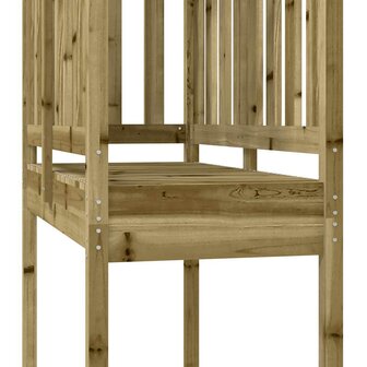 Speeltoren 52,5x110,5x214 cm ge&iuml;mpregneerd grenenhout