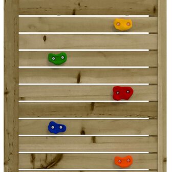 Speelhuis 52,5x110,5x214 cm ge&iuml;mpregneerd grenenhout