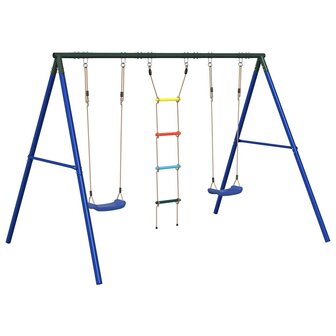 Schommelset met schommels en ladder