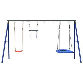 Schommelset met schommel, trapeze en nestschommel
