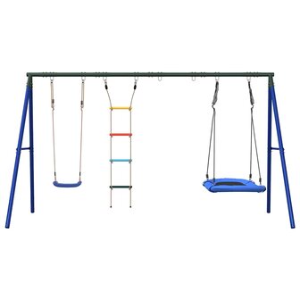 Schommelset met schommel, ladder en nestschommel