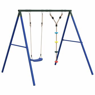 Schommelset met schommel en klimtouw met schijven