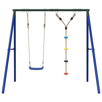Schommelset met schommel en klimtouw met schijven