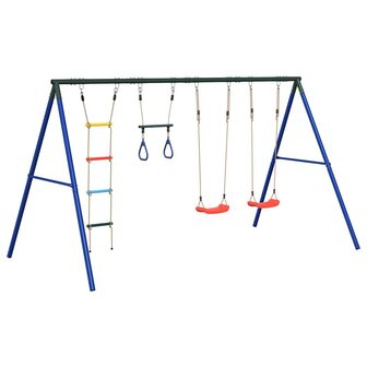 Schommelset met schommels, trapeze en ladder