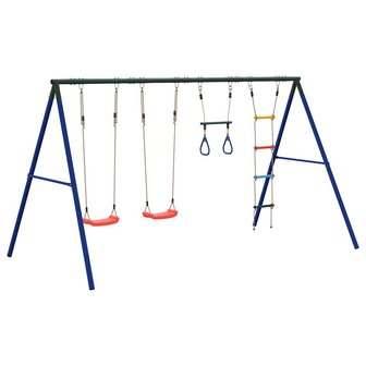 Schommelset met schommels, trapeze en ladder