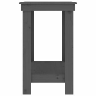Werkbank 80x50x80 cm massief grenenhout grijs