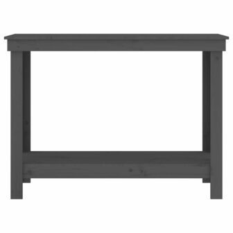 Werkbank 110x50x80 cm massief grenenhout grijs