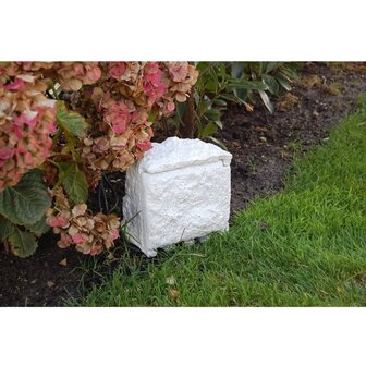 Buitenstekker decoratief steen look 1354108
