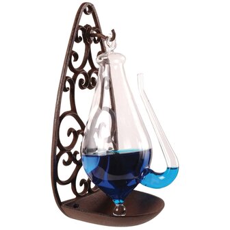 Weerglas met gietijzeren houder 0,5L TH31