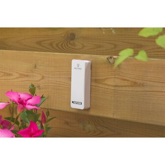 Weerstation digitaal H12,5 x 17,5 x 2,5 cm wit
