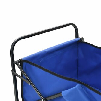 Handkar Inklapbaar Staal Blauw