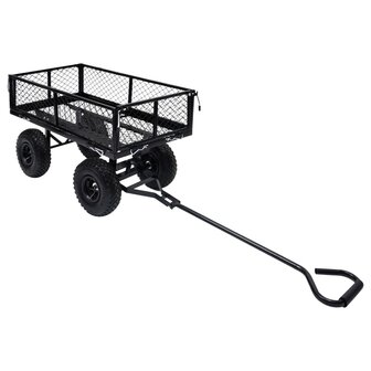 Tuinwagen 250 kg zwart