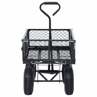 Tuinwagen 250 kg zwart