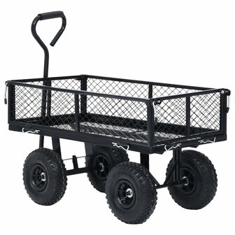 Tuinwagen 250 kg zwart