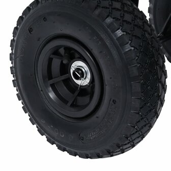 Tuinwagen 250 kg zwart