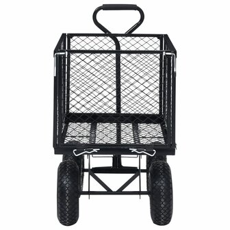 Tuinwagen 350 kg zwart