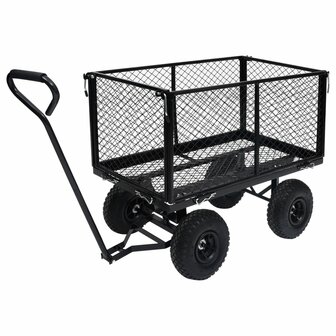 Tuinwagen 350 kg zwart